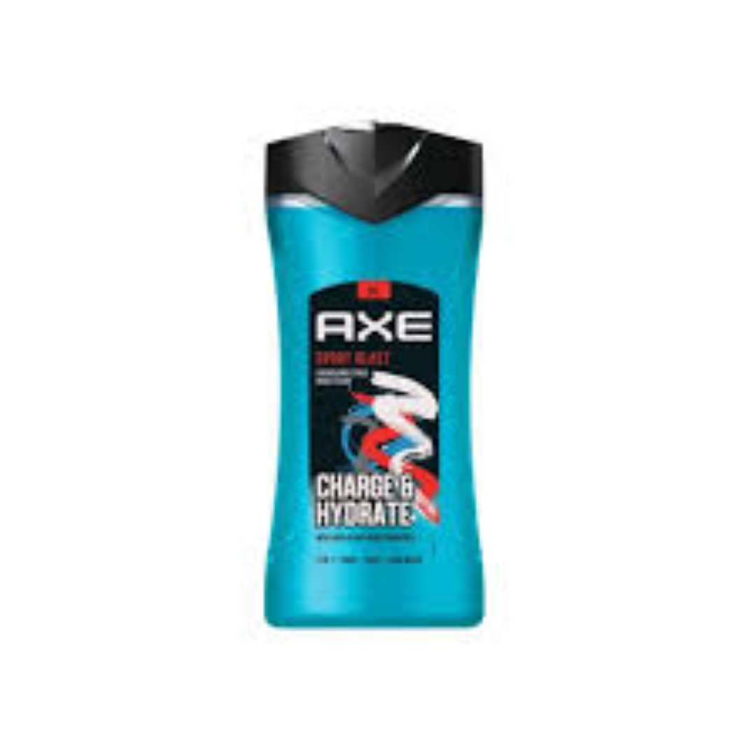 AXE BODY WASH 3IN1 SPORT BLAST 400ML